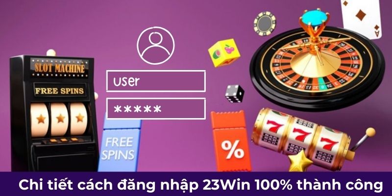 Chi tiết cách đăng nhập 23Win 100% thành công