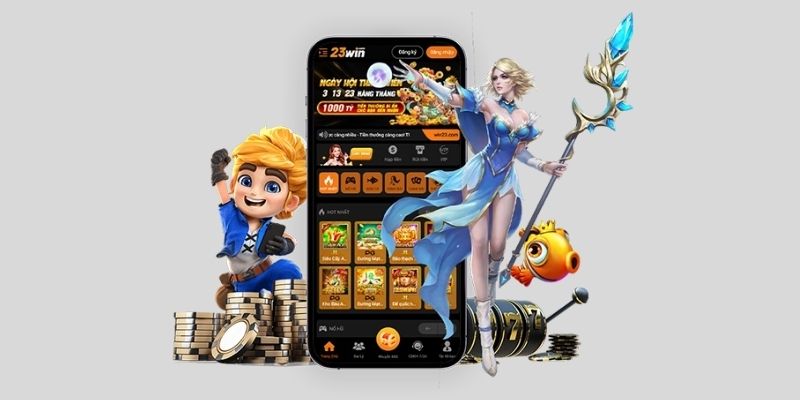 Phiên bản Casino 23win trên di động được hội viên chào đón